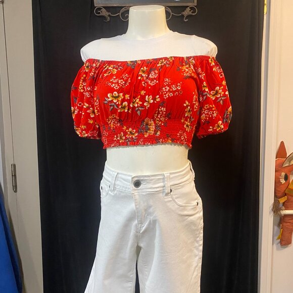 🍄470-You Are REDiculously Adorable❤ Halter/Shorts Bundle Suko Jeans & Garage - Picture 1 of 9